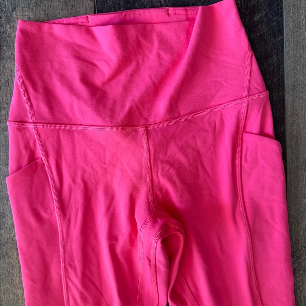 Lululemon Align HR Pant 25” with Pockets Pink Size 4 - Picture 3 of 6